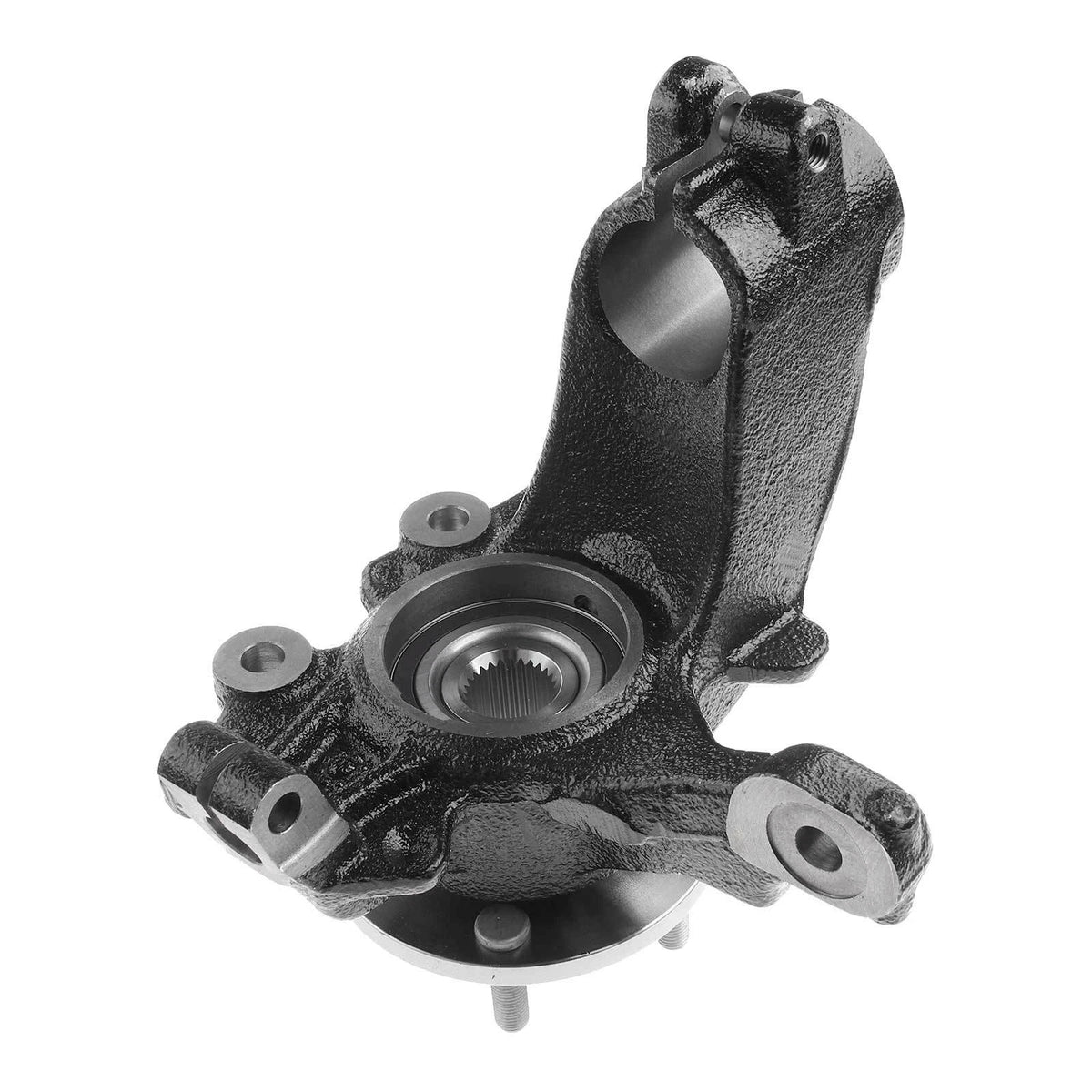 2X Front Steering Knuckle & Hub Bearing Assembly for Ford Focus (2012–2018) CV6Z3K186A, CV6Z1104A, BV6Z3K186D