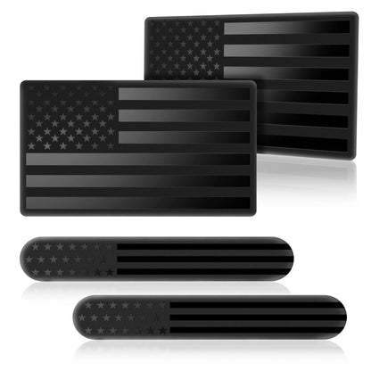 3D Metal American Flag Decal for Car