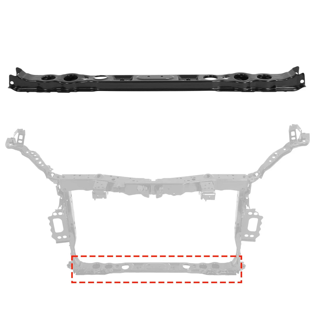 Lower Radiator Support for Lexus CT200h (2011–2017) / Toyota Prius (2010–2015) #5321812901