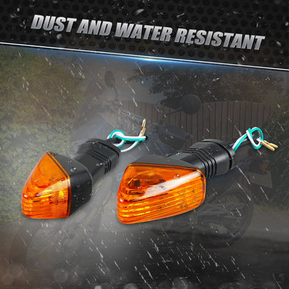 Pair Turn Signal Light Lens for Kawasaki Ninja ZX6R 600/636 (2000–2009)