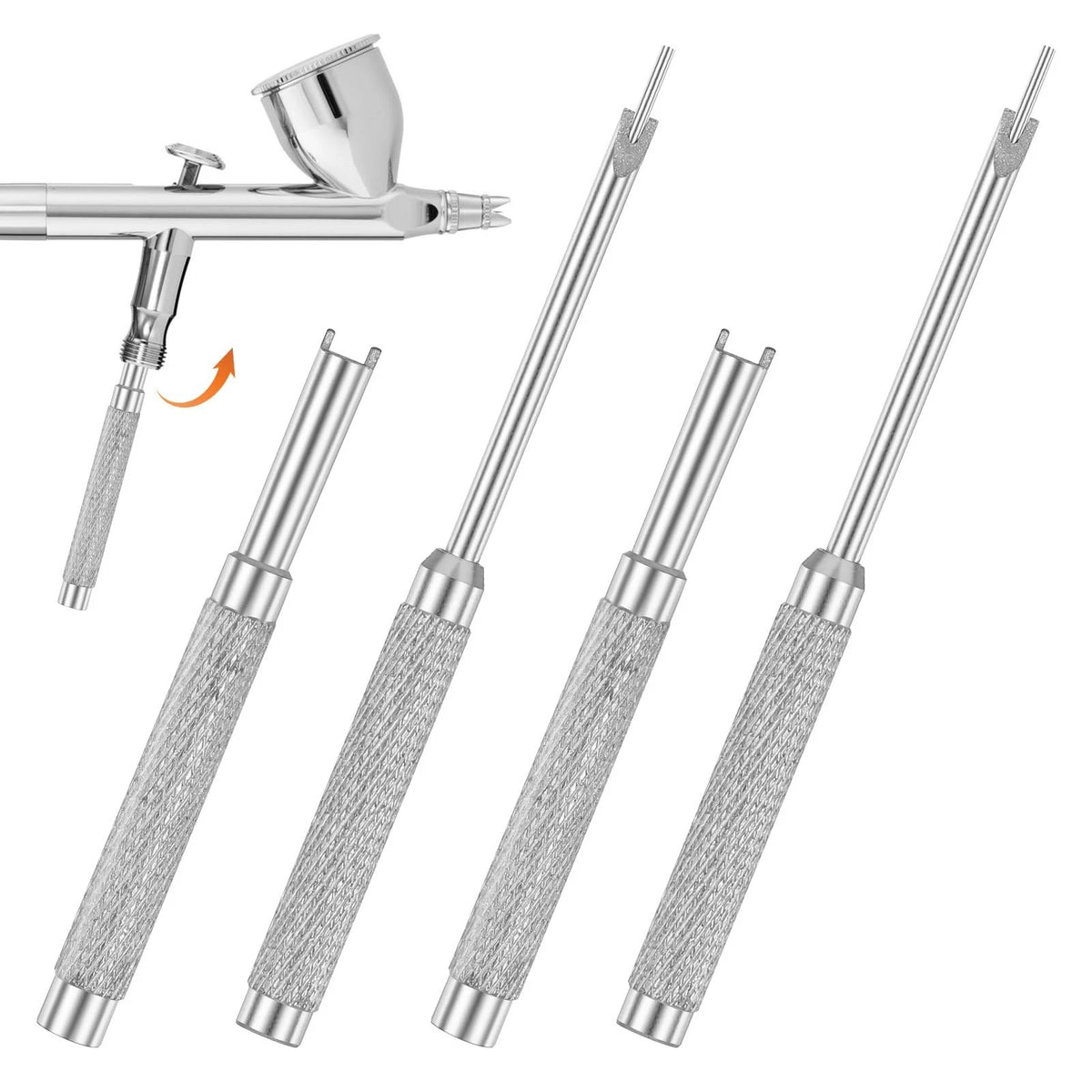 Set of 4 Air Brush Tools Valve Screw Replacement for