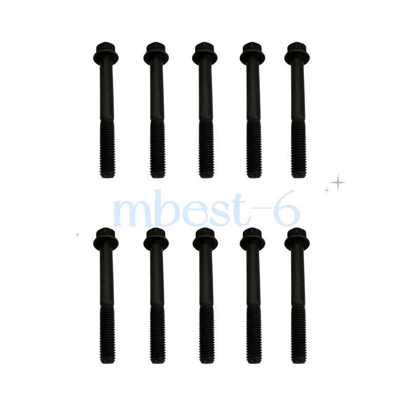 10X Cylinder Head Bolt 14601-03450 for Kubota D722 D782 D902 DF752 DF972
