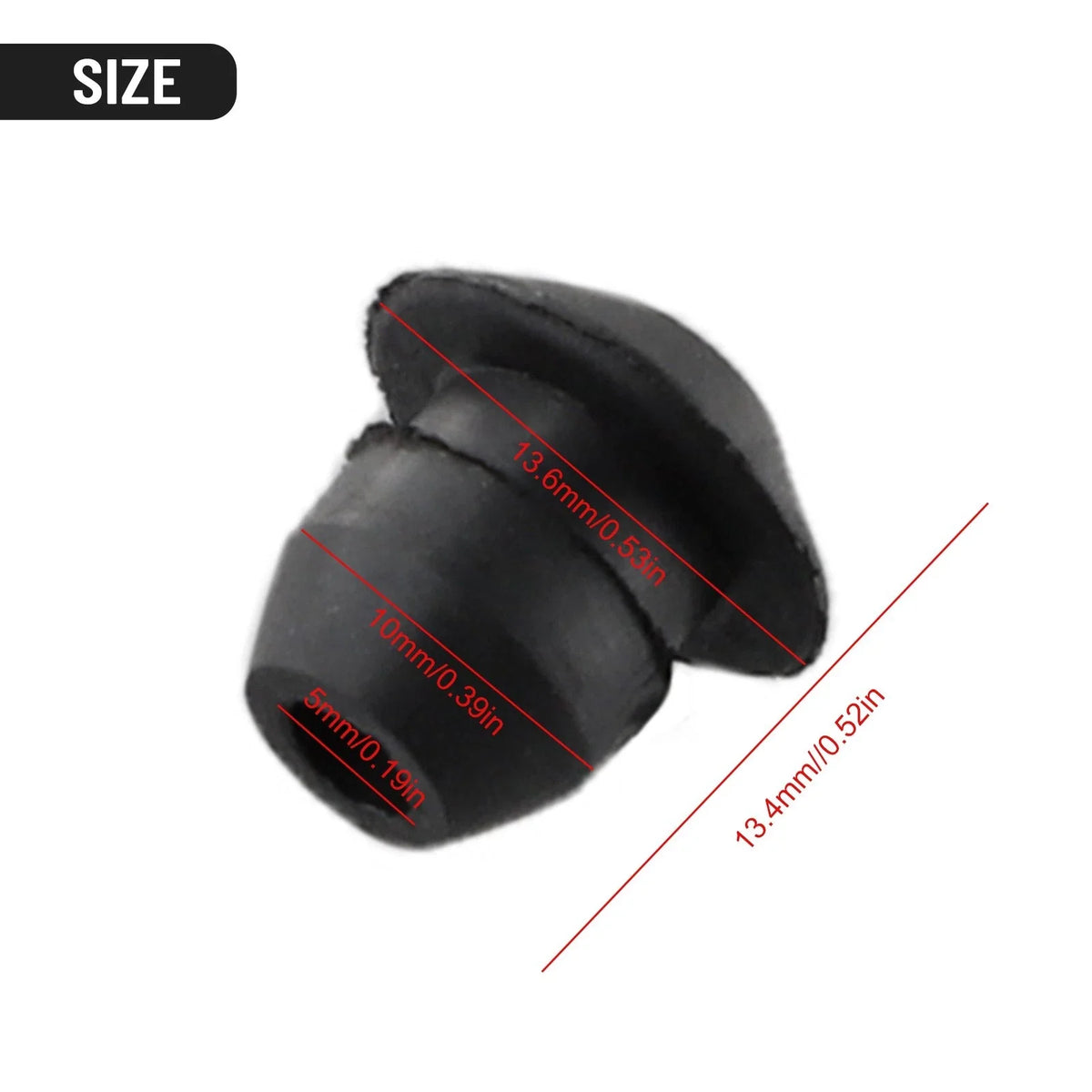 5 Pcs Fuel Line Grommet for Stihl BG75 FS40 HT75 FS85 (N/A)