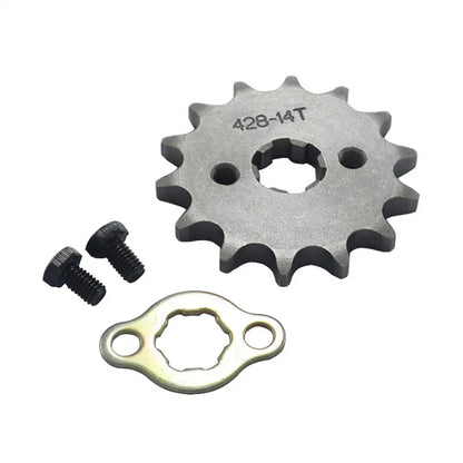 14-Tooth Front Chain Sprocket 23801-121-000 for Honda CB100K (1970-1976)