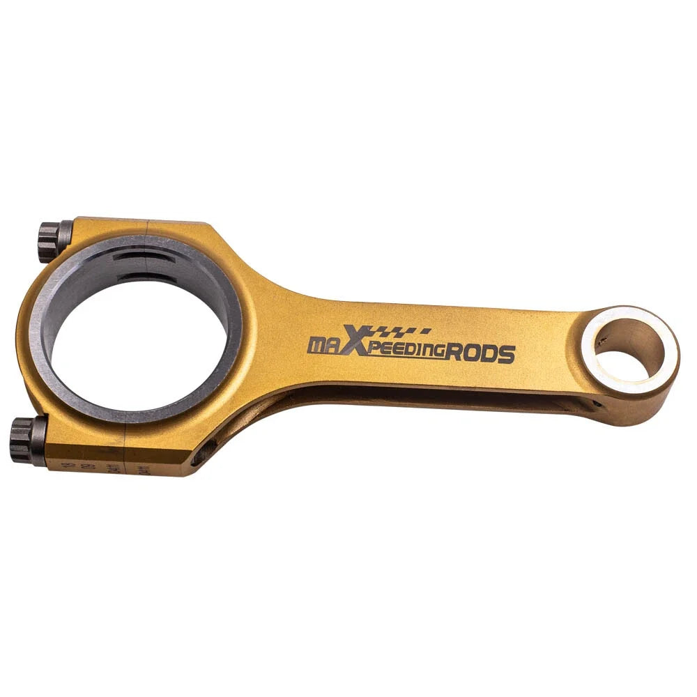 Set of 4 Titanizing Connecting Rods for Honda Civic CRX D16 (1984–1991)