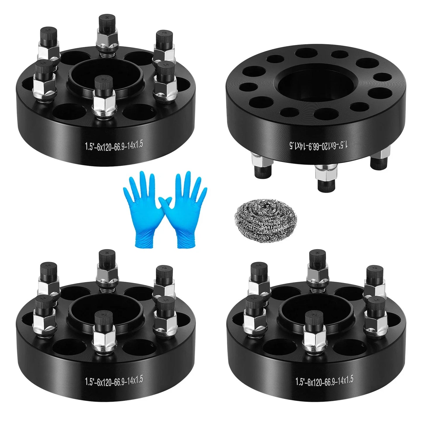 Set of 4 Hubcentric Wheel Spacers 1.5" for Cadillac XT6 (2020–2023)