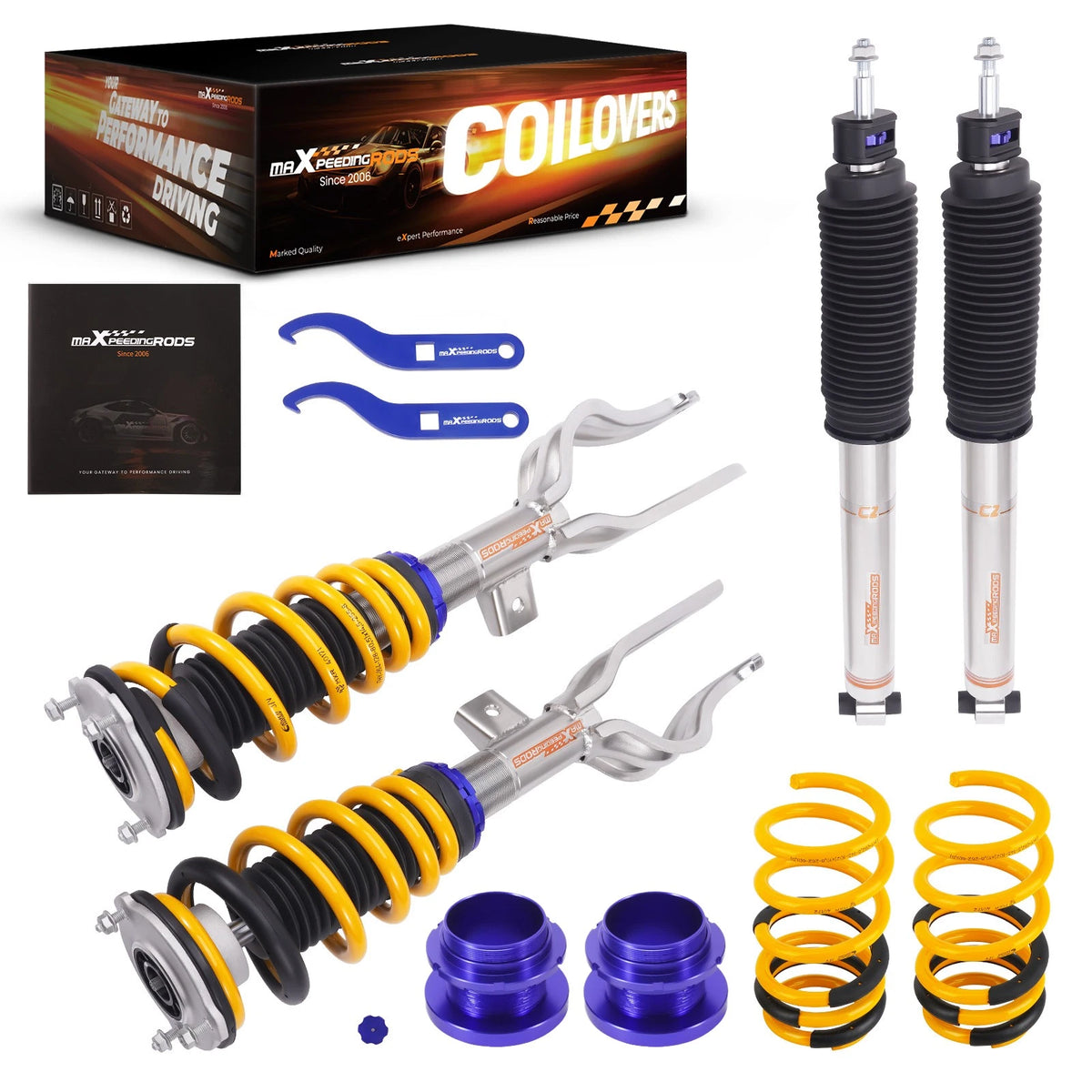 Coilovers Kit with Eibach Springs for Tesla Model 3 (2017–Present) MQ3KN9