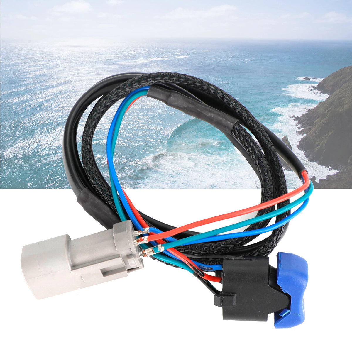 Power Trim Tilt Switch Assembly Kit for Johnson Evinrude Outboard (5006358, P010-C025)