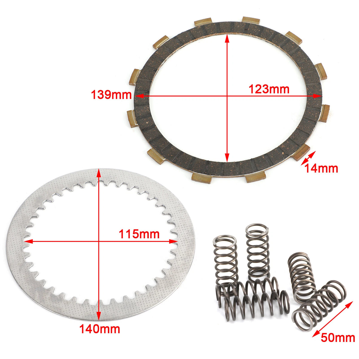Clutch Kit Set for Suzuki LTZ400 (2005–2008) M203-161-Kit
