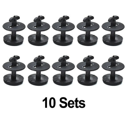 Plastic Car Floor Mat Clip Carpet Grips Fastener Screws for BMW