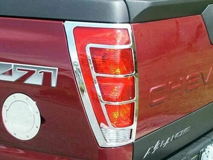 Chrome ABS Tail Light Covers for Chevy Avalanche (2002–2006) EWLT17