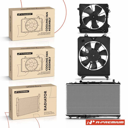 Cooling Fan Assembly Kit for Honda HR-V (2016–2020) CU13539, 1901051BH51, HO3010239