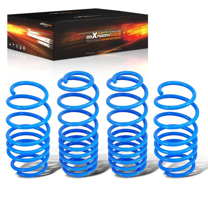 Set of 4 Lowering Springs for Ford Fiesta (2008–2018) - Drop 1.38"