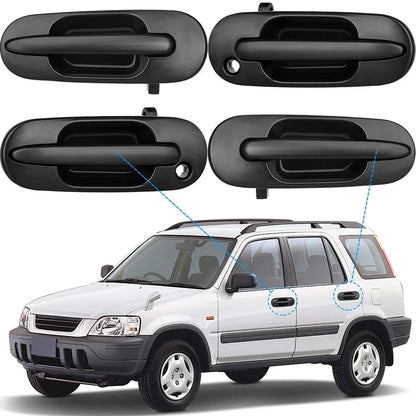 Set of 4 Door Handles for Honda CR-V (1997–2001)