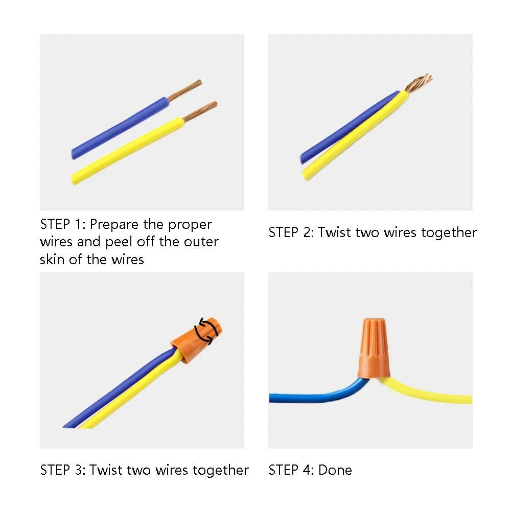 240 Pcs Electrical Wire Connectors for Automotive Applications