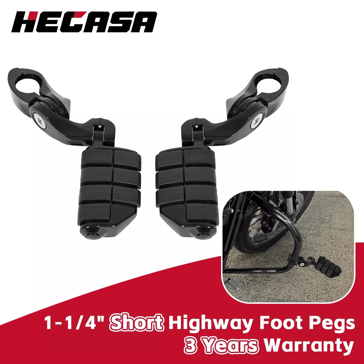32mm Highway Foot Pegs for Harley Davidson Touring (2014–2023)