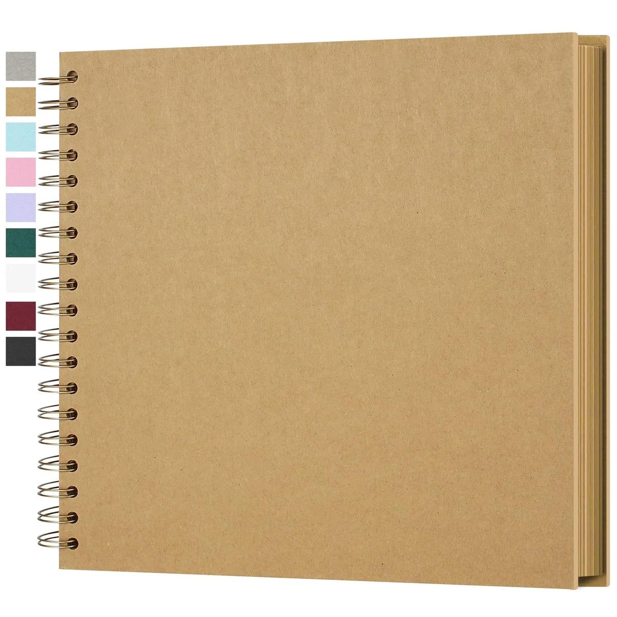 10x10 Scrapbook Album Kraft Paper Acid Free Customizable Memory Book