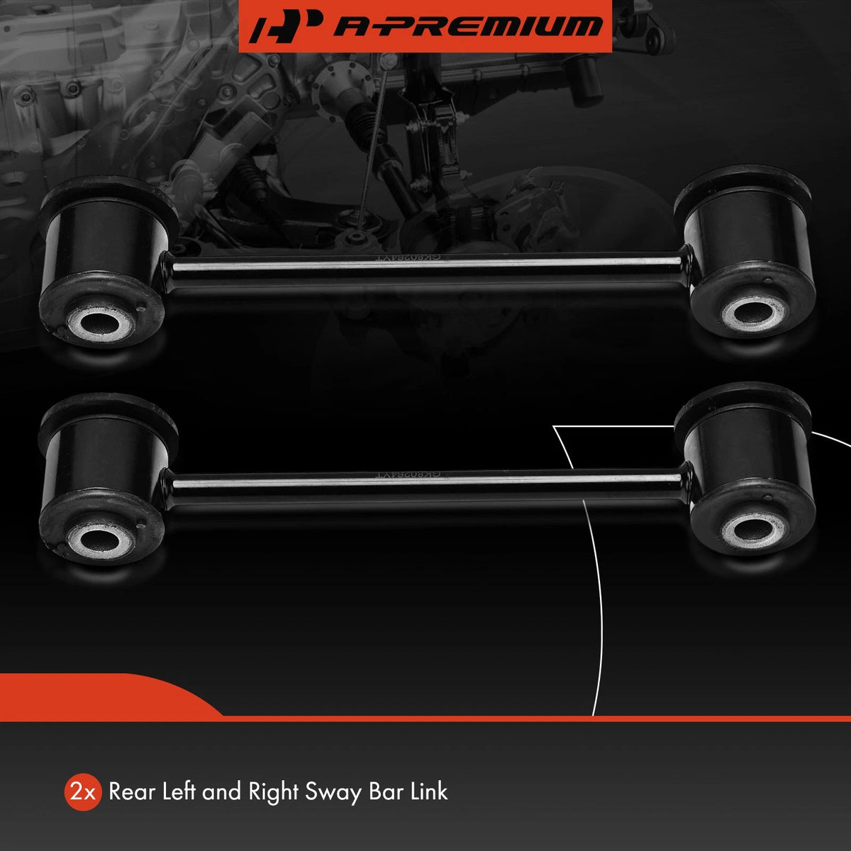2X Rear Sway Bar Link Kit for Chrysler PT Cruiser (2001–2010) 4656934AA, K80264