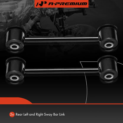 2X Rear Sway Bar Link Kit for Chrysler PT Cruiser (2001–2010) 4656934AA, K80264
