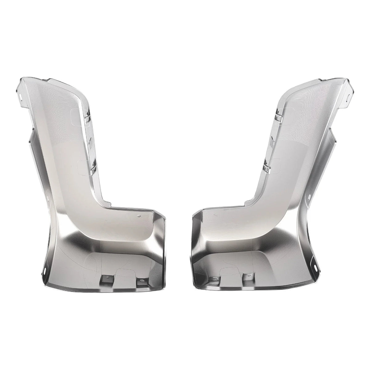 Set of 2 Chrome Bumper Ends for Toyota Tacoma (2016–2023)