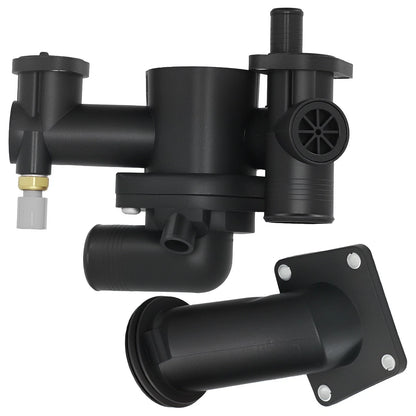 Engine Thermostat Assembly Housing for Jaguar XK8 4.2L (2003–2006) AJ89486