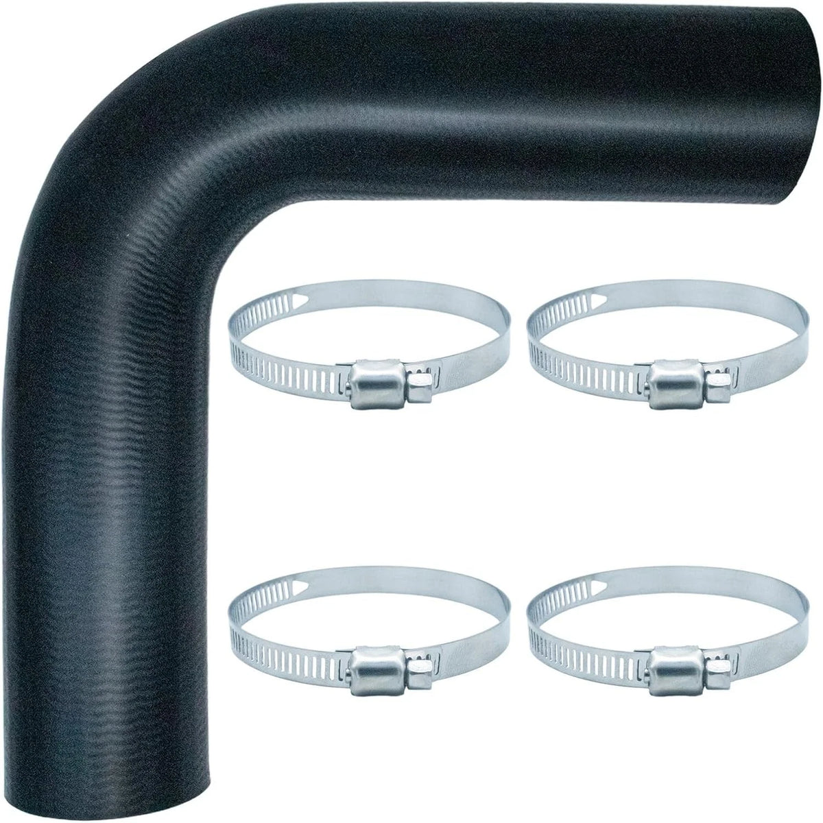 Gasoline Fuel Filler Neck Hose 2" ID 90 Degree for