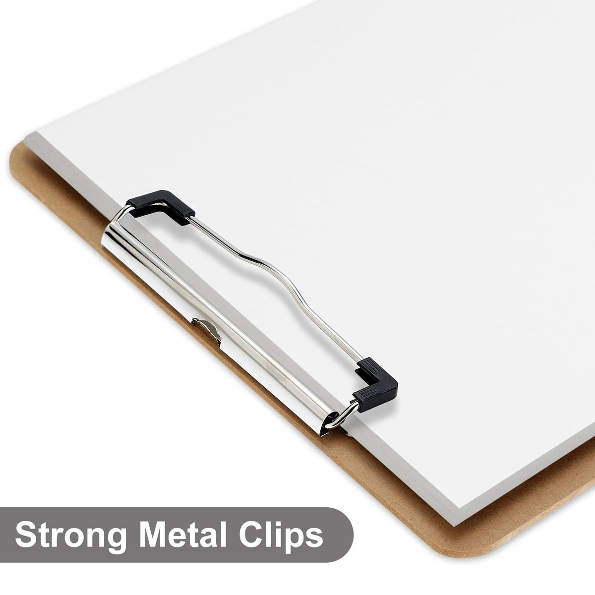 Set of 2 Wood Clipboards for Letter Size (No Part Numbers)
