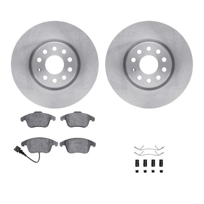 Front Rotors for Volkswagen Tiguan (2009–2018) ALX-PAU-DF-6612-74214-CLA3