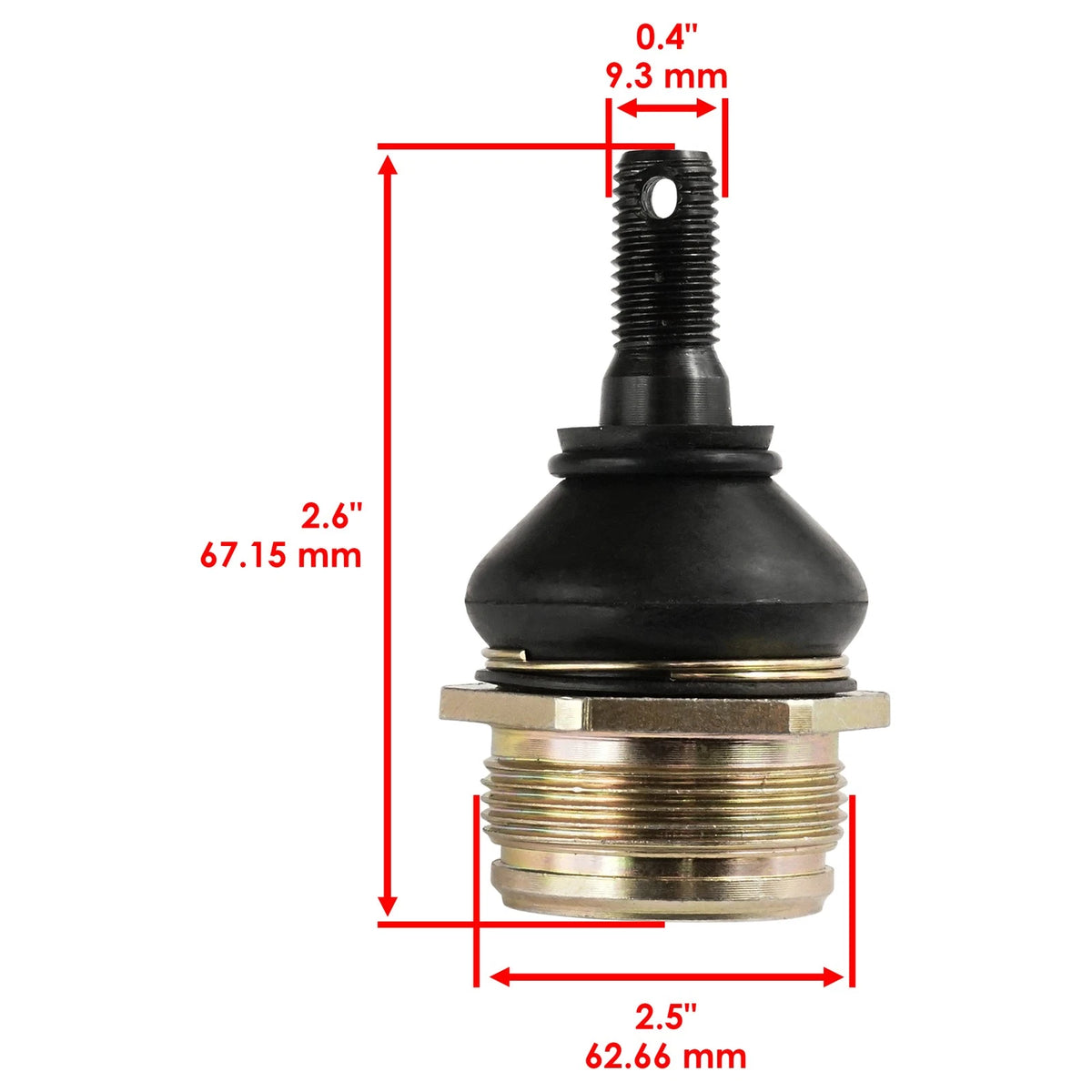 2 Upper Ball Joint for Kawasaki Tecate 4 KXF250 (1987–1988) HI1557BJ117JU
