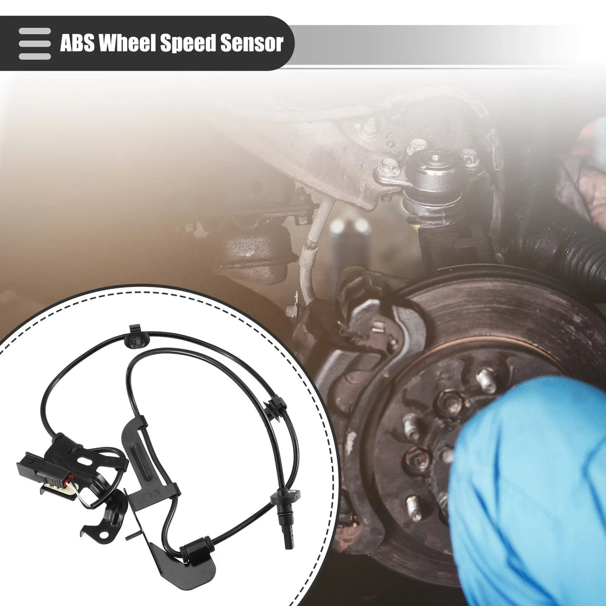 Front Left ABS Wheel Speed Sensor DB392C205BD for Ford Ranger (2012–2022)
