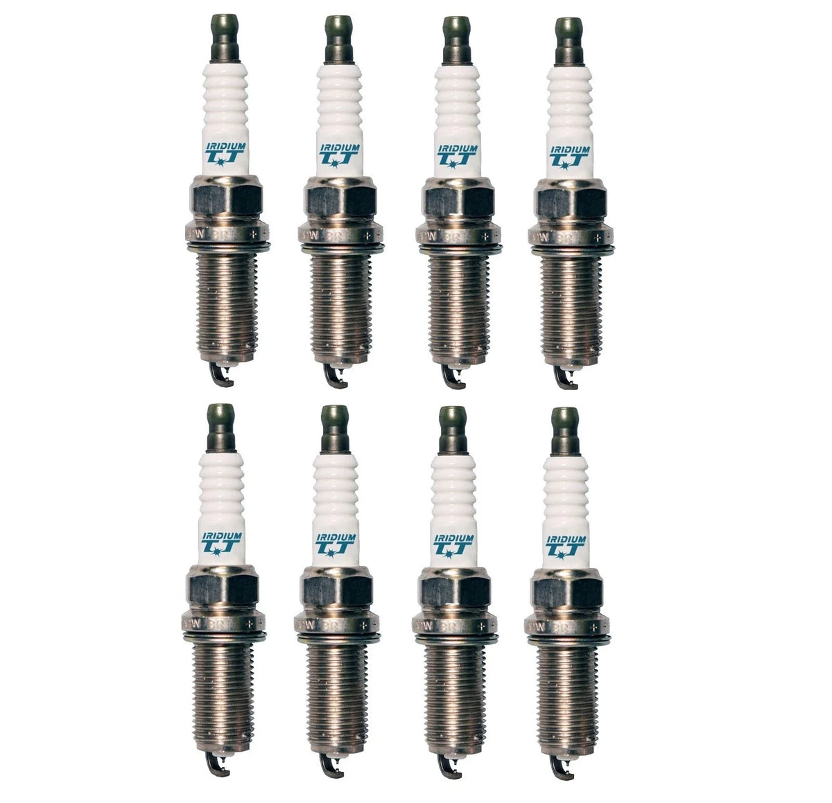 Set of 8 Denso Iridium TT Spark Plugs (Gap 0.040) for