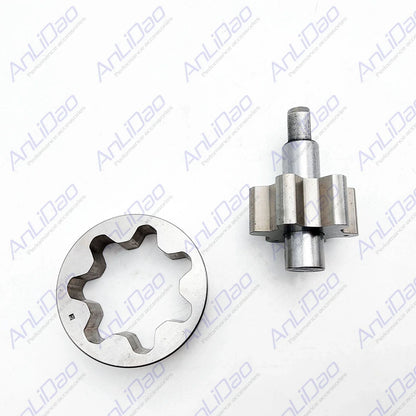Oil Pump Shaft & Rotor for SeaDoo 1503 1630 (16MM, 420837543, 420956675)