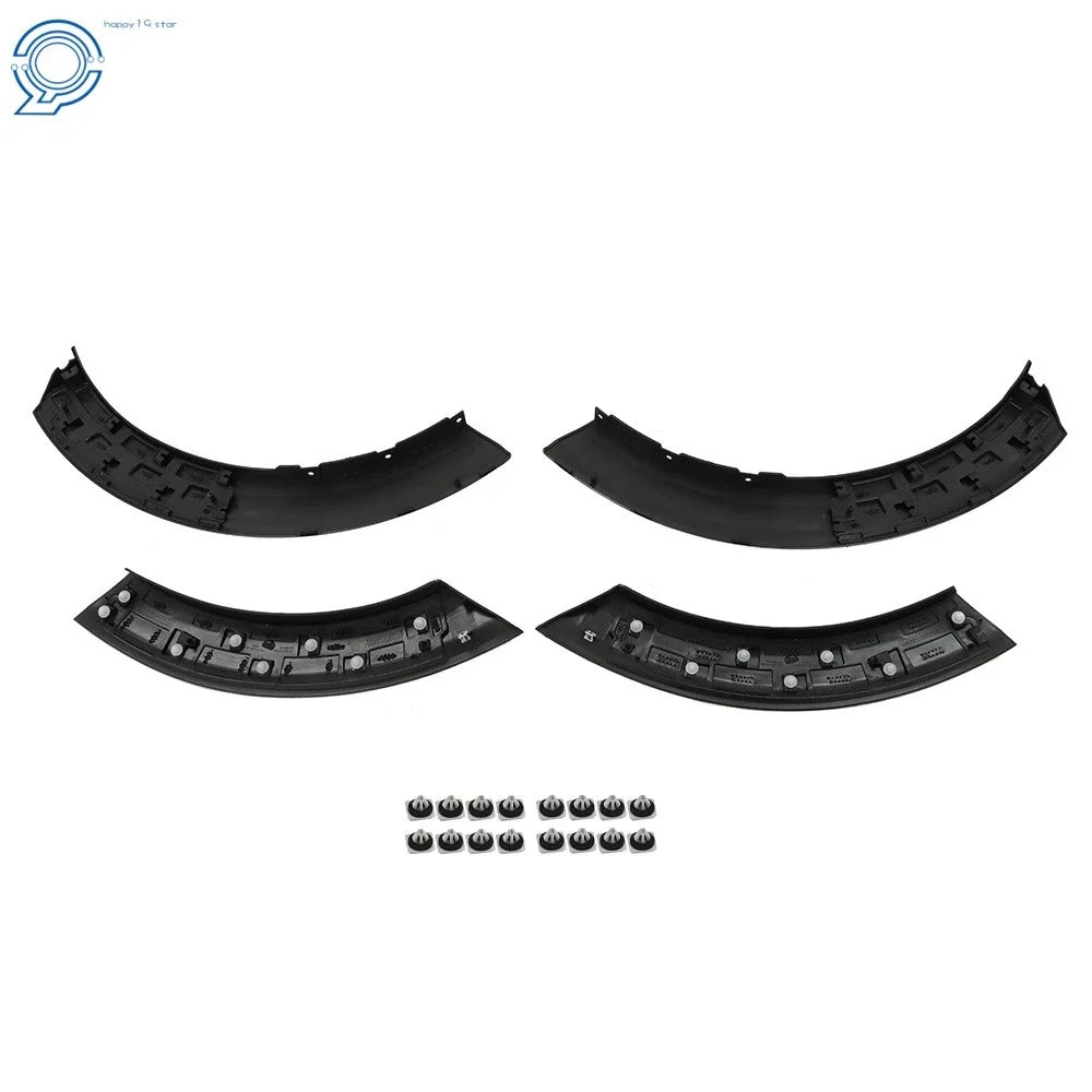 Set of 4 Rear Wheelhouse Fender Flares for Ford Explorer (2020–2022)