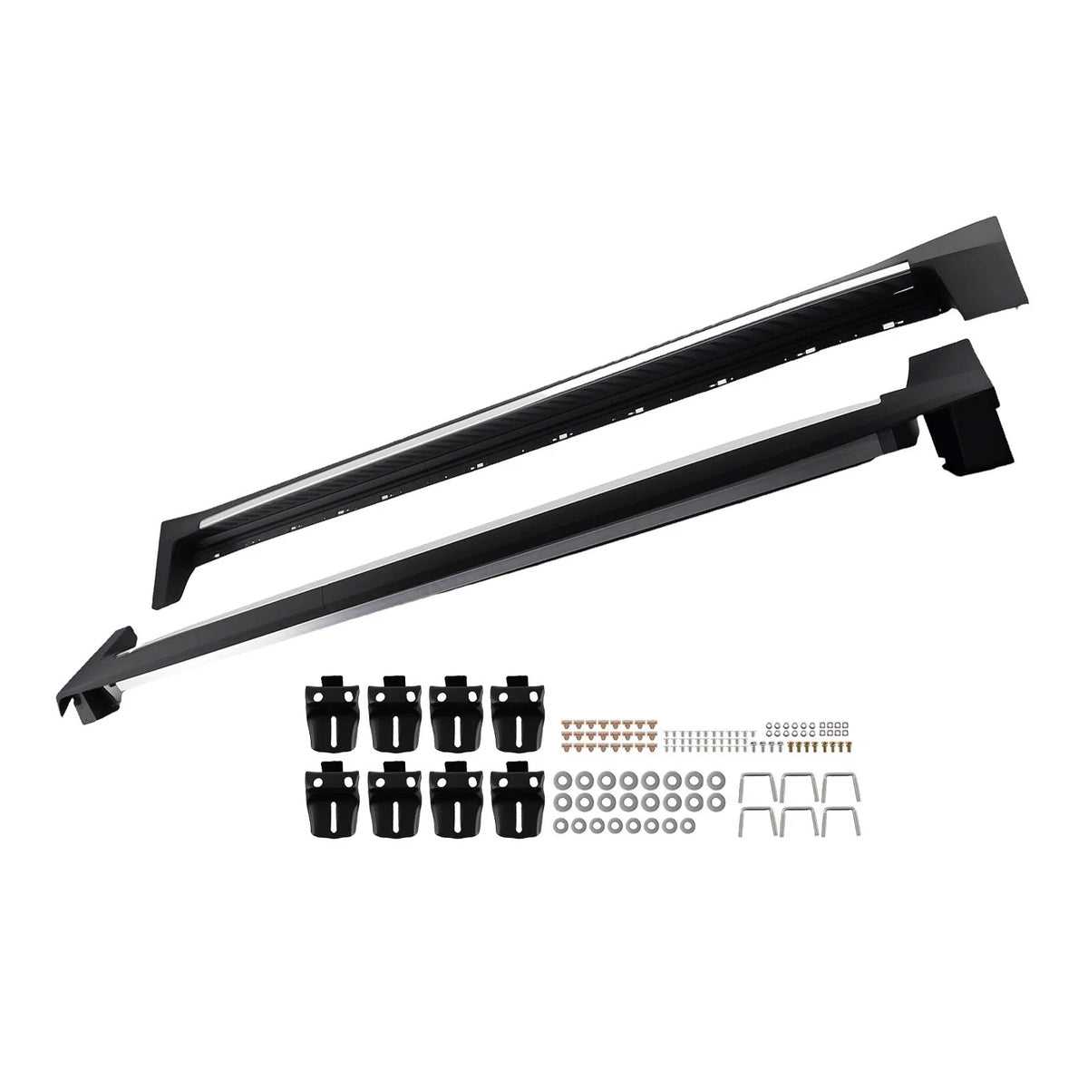 Black Running Board Side Steps for Cadillac XT5 (2017–2025) Anti-Slip Nerf Bars