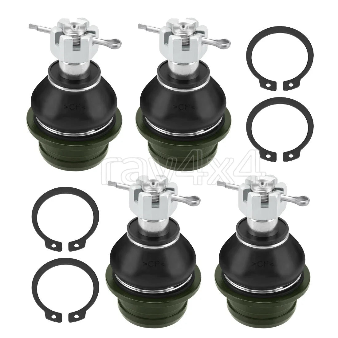 4 Ball Joint Kit for Suzuki LT-A700X King Quad 700 (2005–2007) Upper Lower