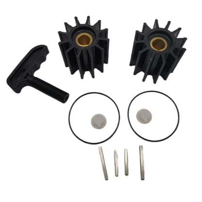 2X Impeller Kits w/ Puller for Cummins 3802444, Caterpillar 1W5664