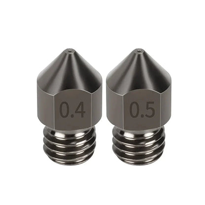 10Pcs Hardened Steel Nozzles for Creality CR-10 Ender 2 3 5 Series