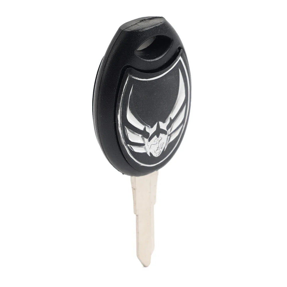 1pc Black Uncut Blade Blank Key for Honda NRX 1800 Valkyrie Rune (1997–2003)