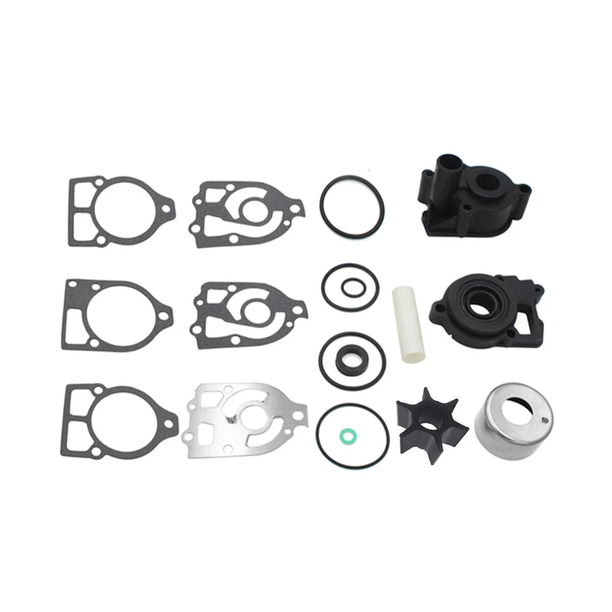 Water Pump Impeller Repair Kit for Mercruiser 65-220HP (46-96148A5, 18-3320)
