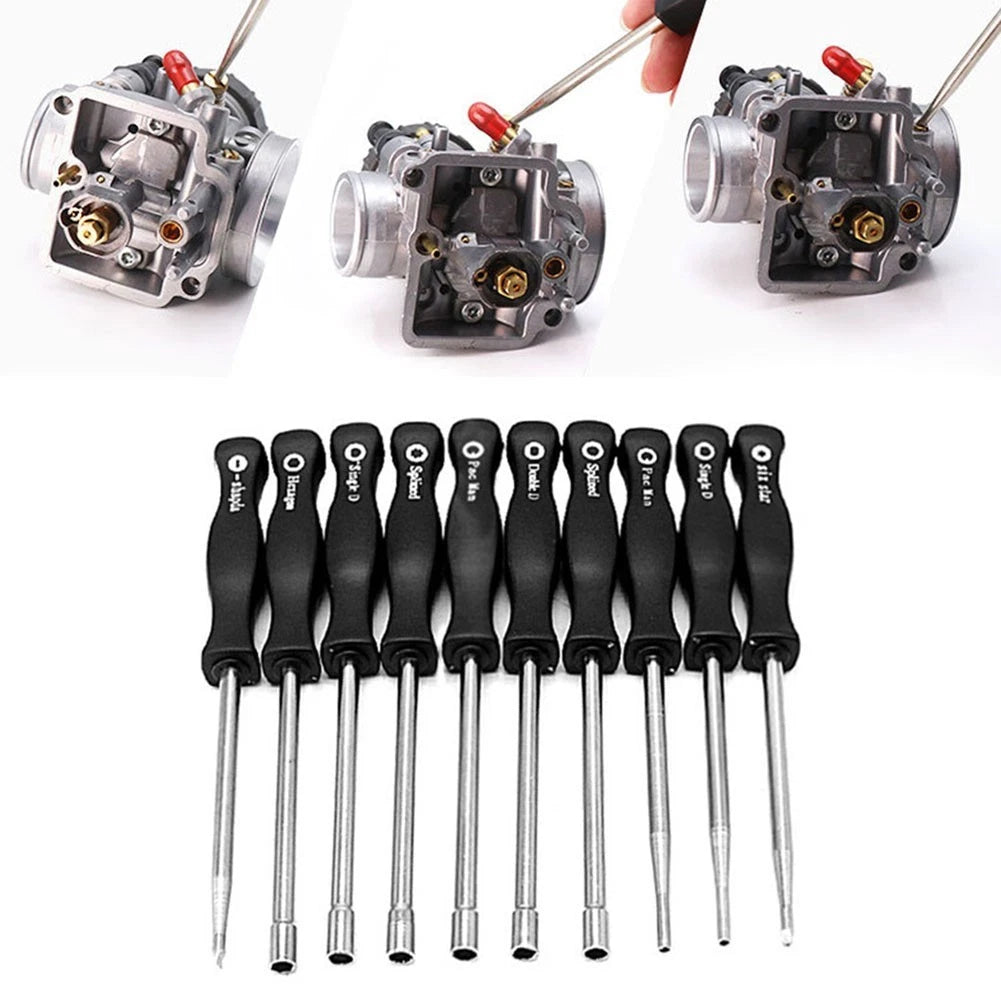 Set of 10 Carburetor Adjustment Special Key Tools