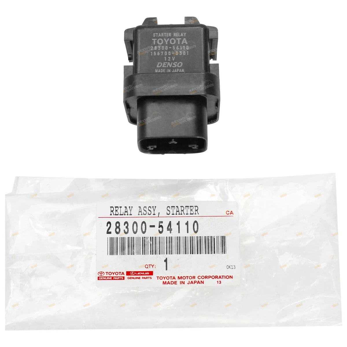 Starter Motor Relay for Hilux 4Runner LN130R (1989–1996)