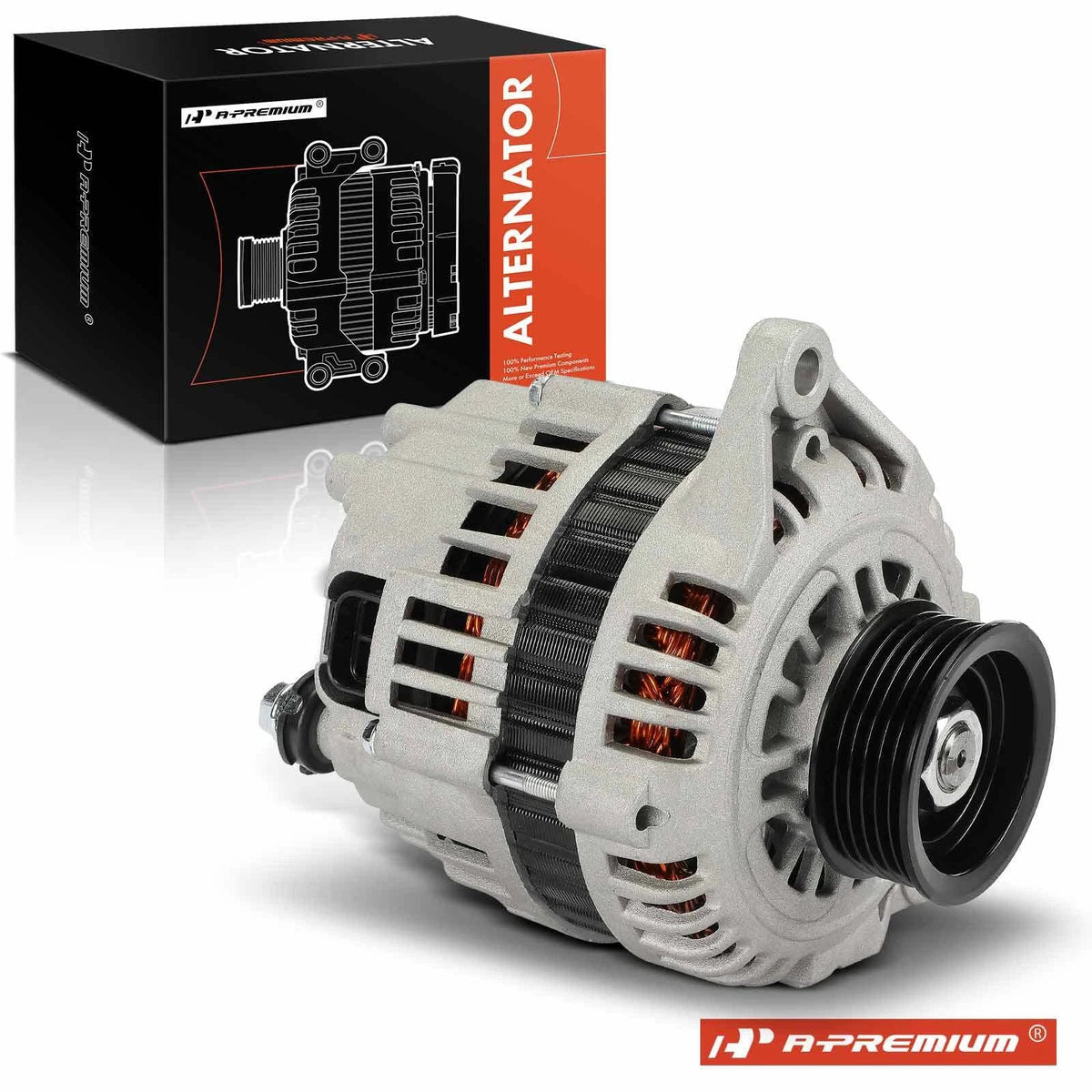 Alternator for Nissan Pathfinder (1996–1997) 90A 12V 6-Groove Pulley
