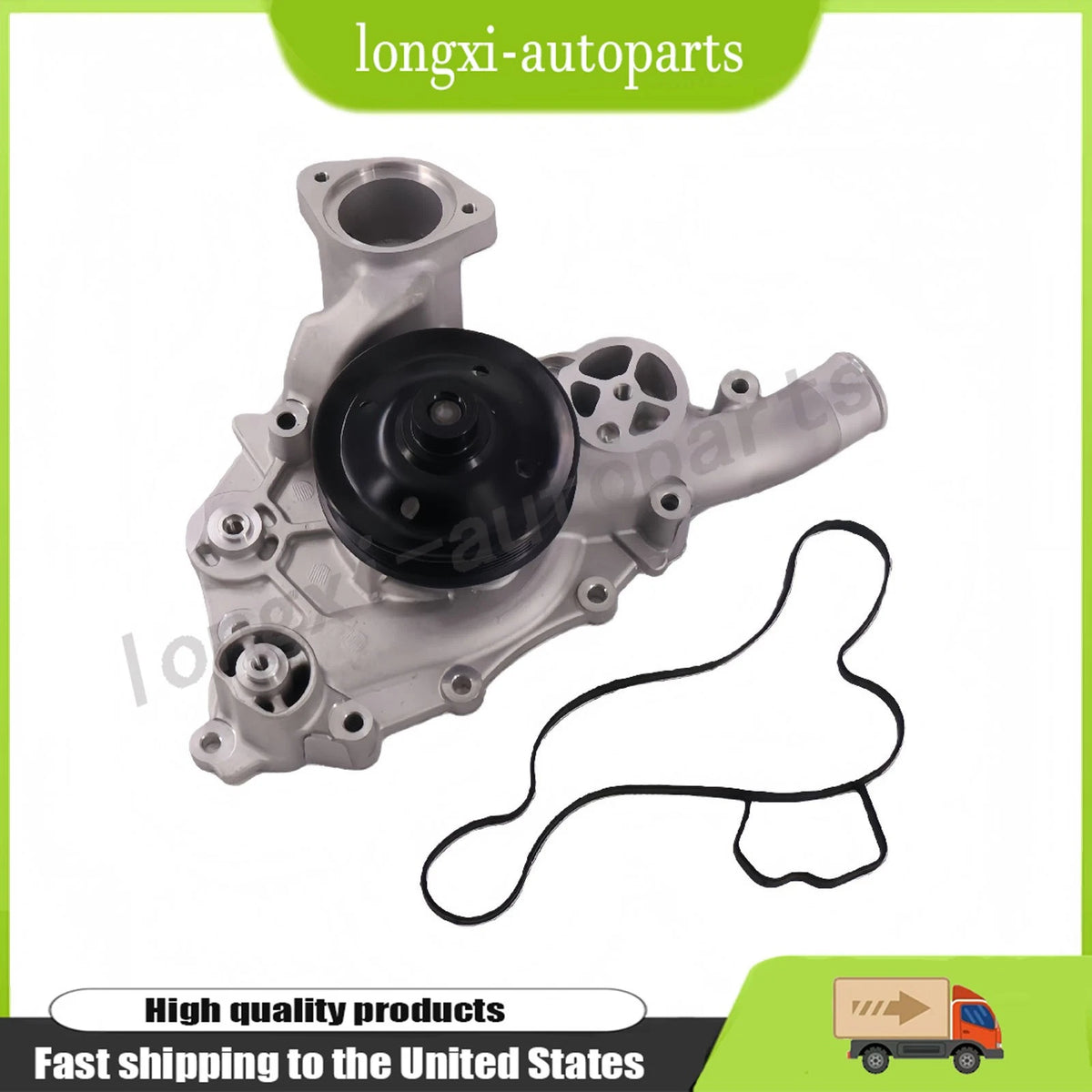 Water Pump for Jeep Grand Cherokee Trackhawk (2018–2021) 68165882AC, 68165882AD