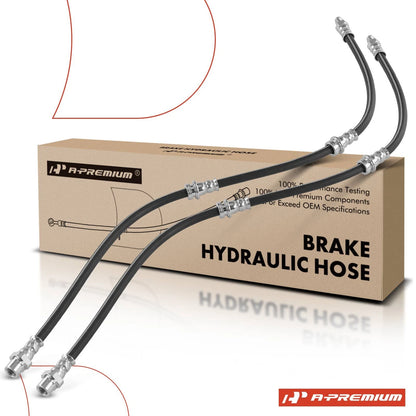 2X Rear Brake Hydraulic Hose for BMW Z4 (2009–2016) 34206784620, 2205689, H621549