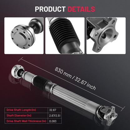 Front Drive Shaft Prop Shaft for Jeep Wrangler JK (2007–2011) 938-102