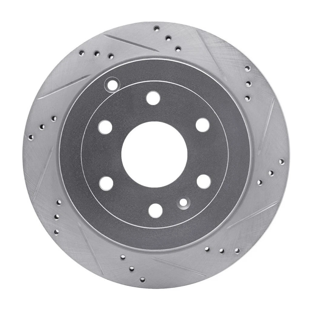 Rotor Set for GMC Sonoma (1991) | Drilled and Slotted | ALX-PAU-DF-7512-48015-CLA2