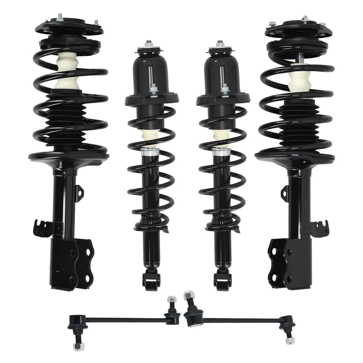 Suspension Kit with Struts, Springs, and Sway Bars for Toyota Prius (2004–2009)