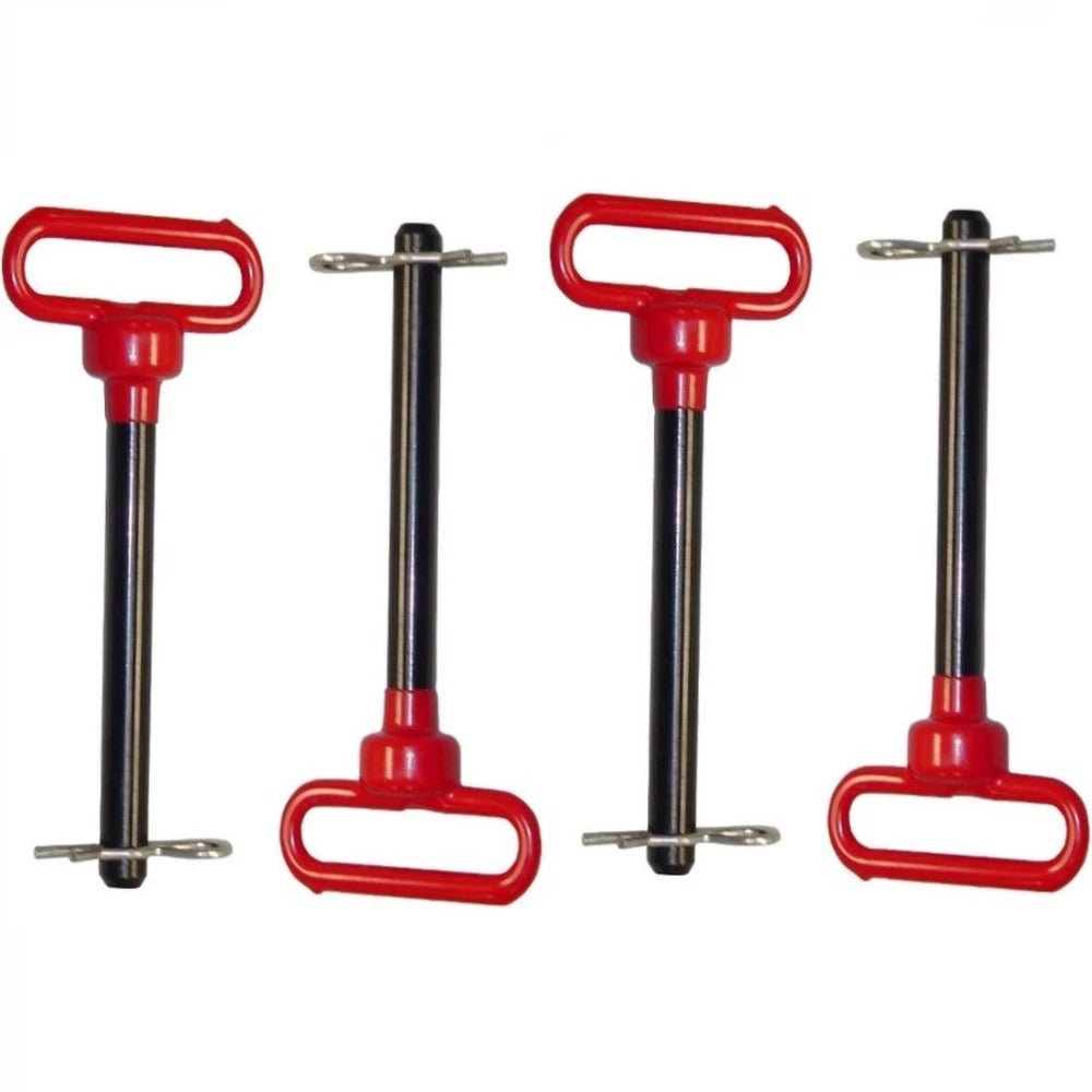 Set of 4 Hitch Pins for Case, John Deere, Massey (4-1/4" Long x 7/8" Dia)