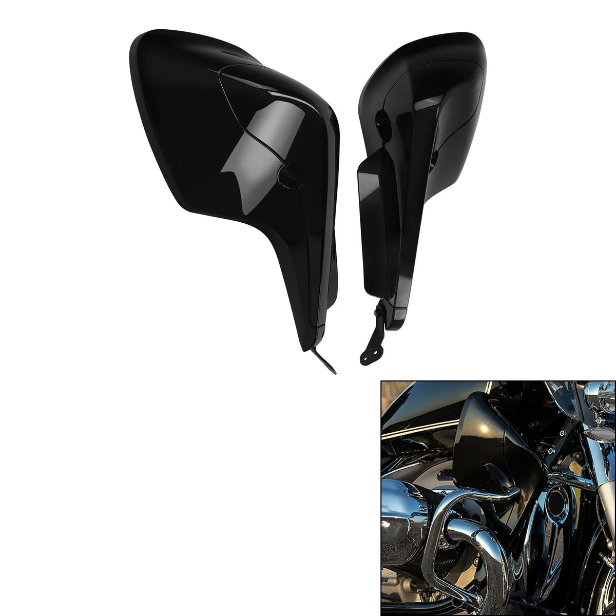 Side Fairings Protection Guards for BMW R18 Transcontinental (2021–2023)