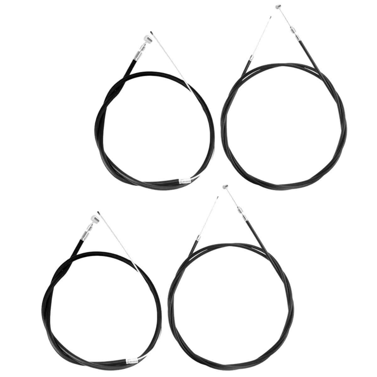 2X Black Bike Brake Cables for (Pocket Size)